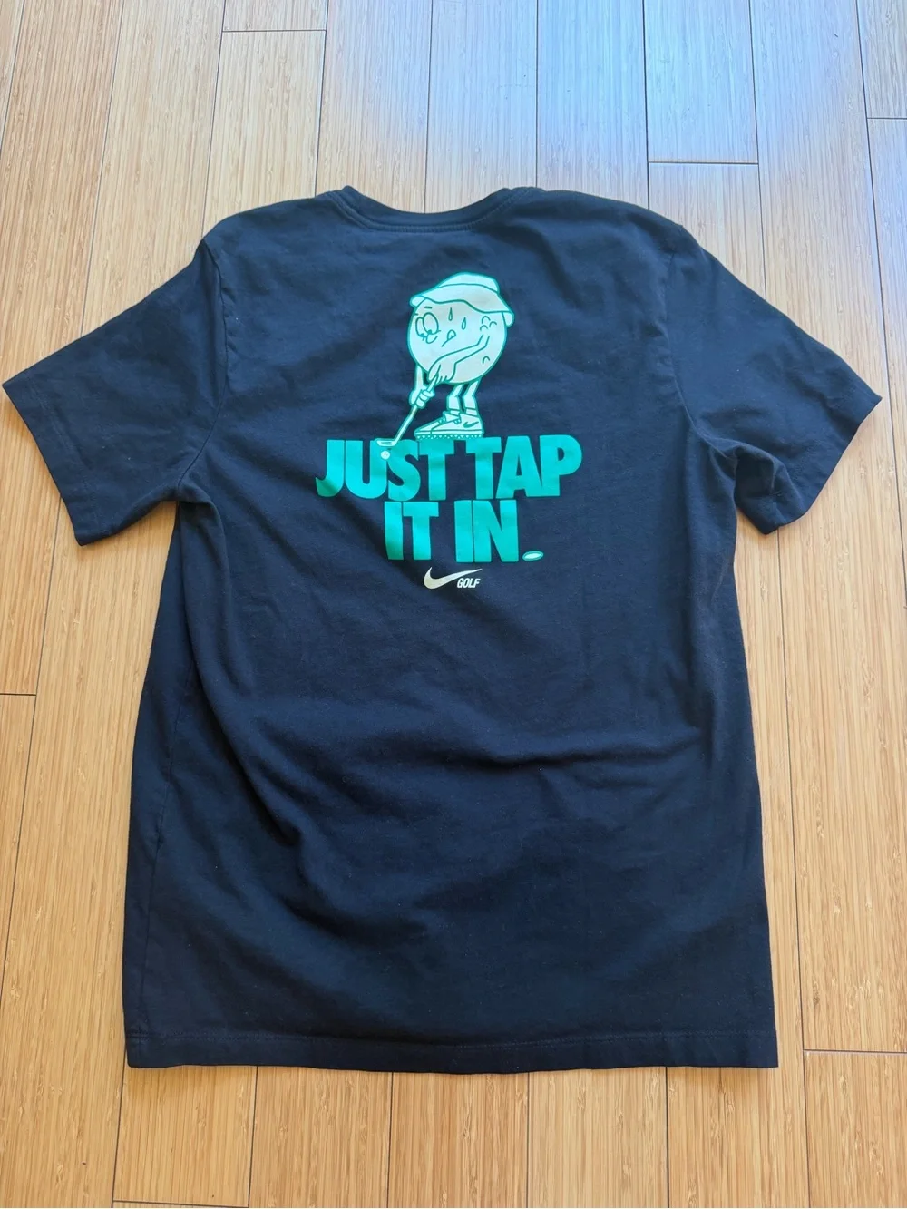 Nike Black Golf Short-Sleeve T-Shirt